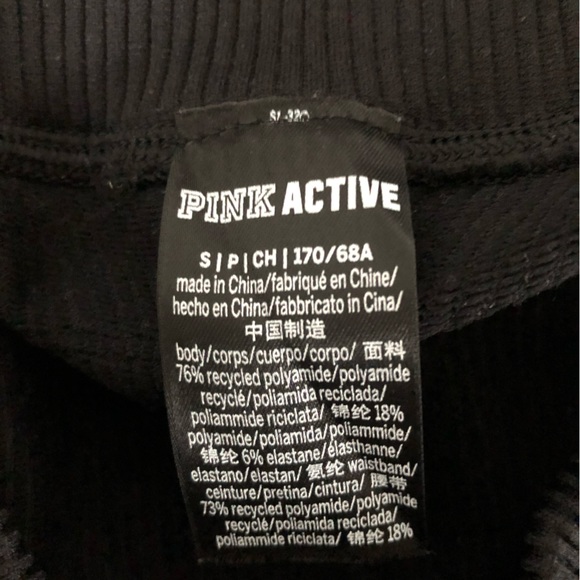 PINK Ribbed Leggings - Picture 3 of 3